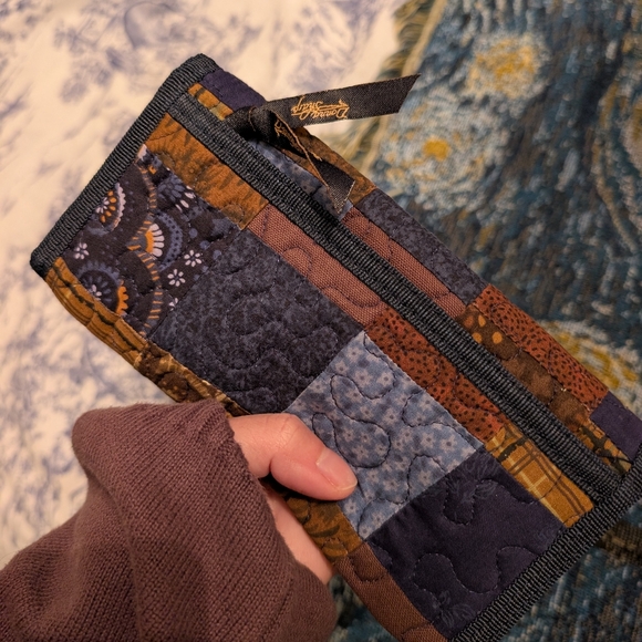 Patchwork Clutch Wallet - Picture 5 of 7